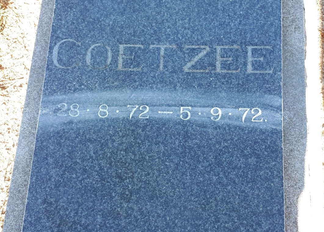 COETZEE 1972-1972