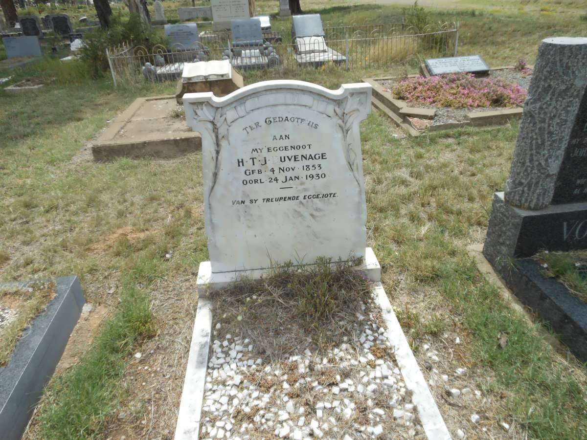 DUVENAGE H.T.J. 1853-1930