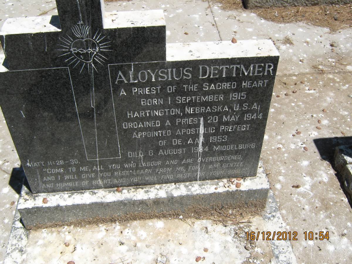 DETTMER Aloysius 1915-1953