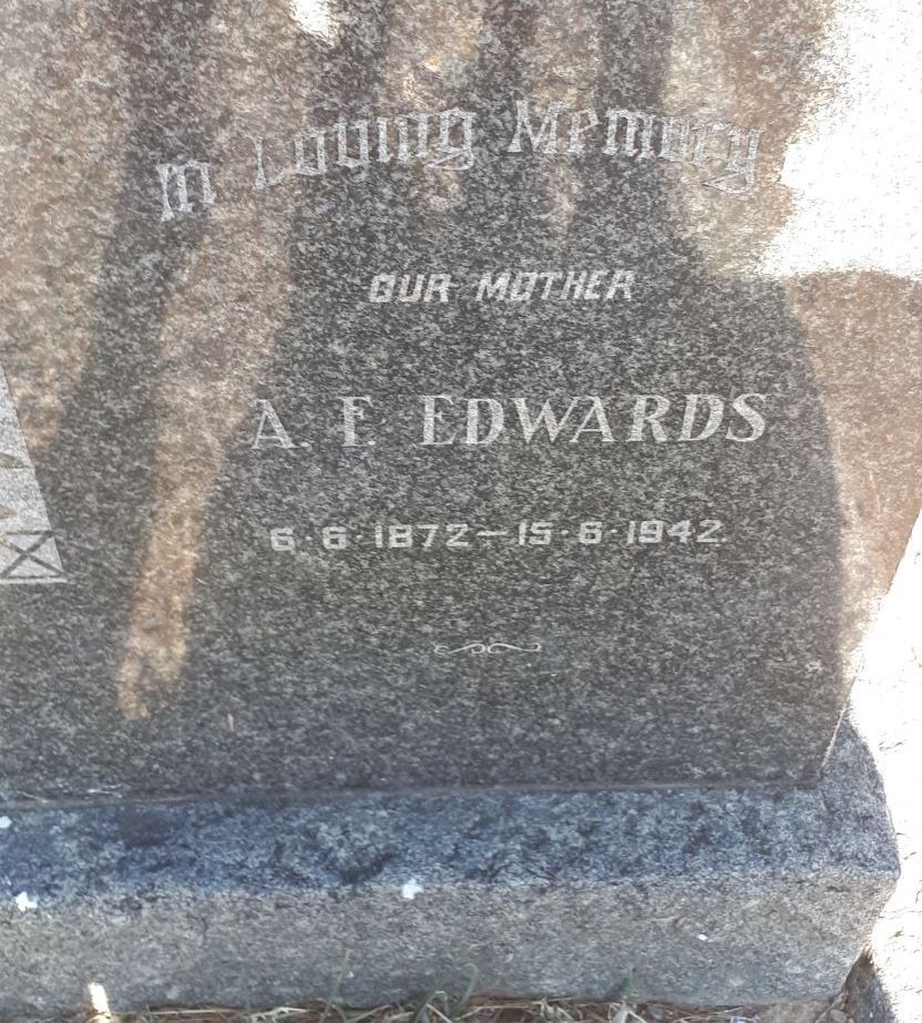 EDWARDS A.F. 1872-1942