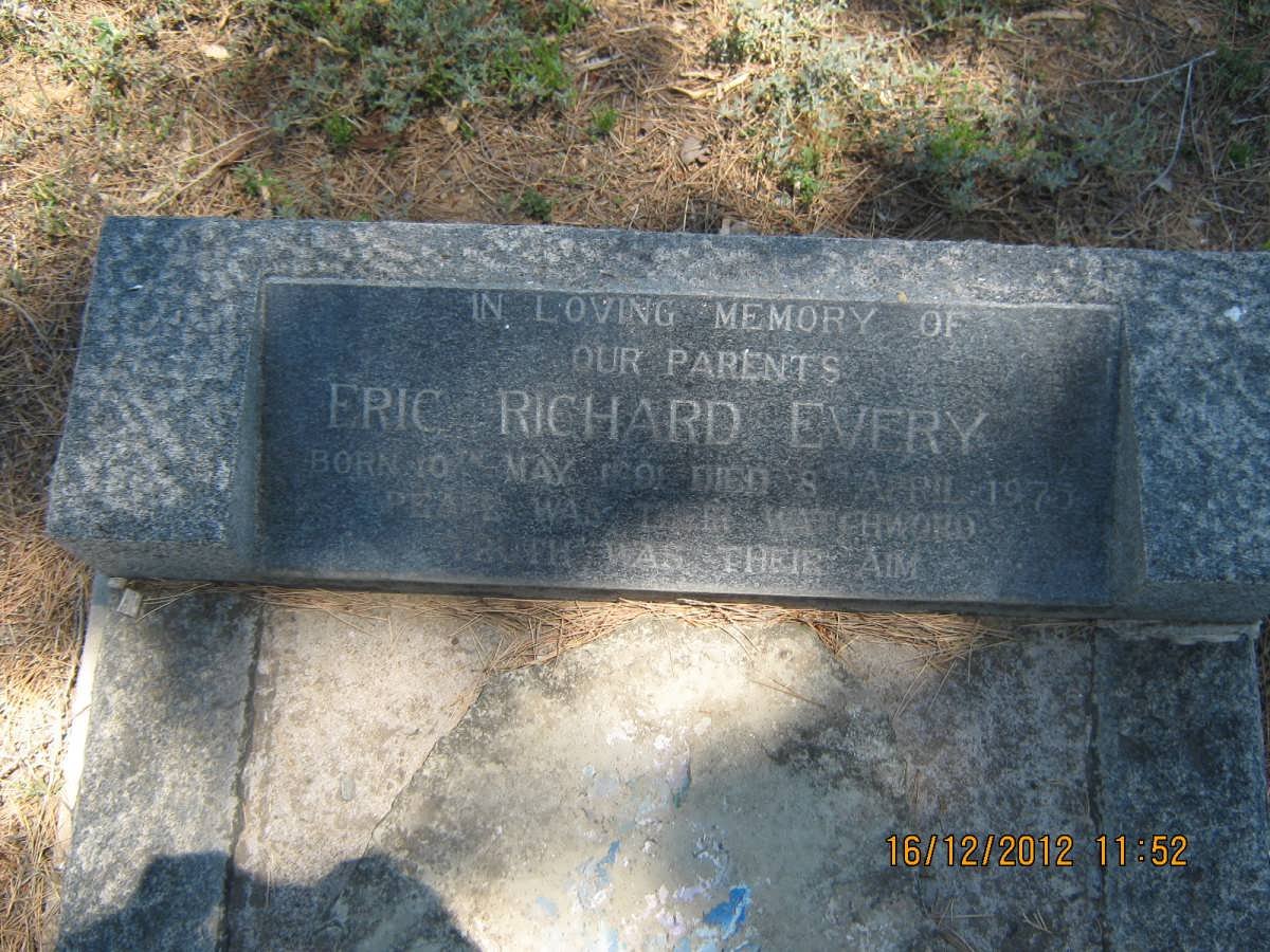 EVERY Eric Richard 1891-1975