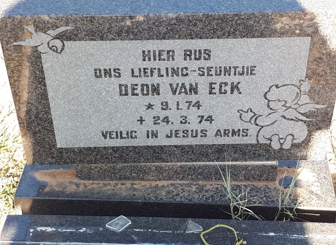 ECK Deon, van 1974-1974