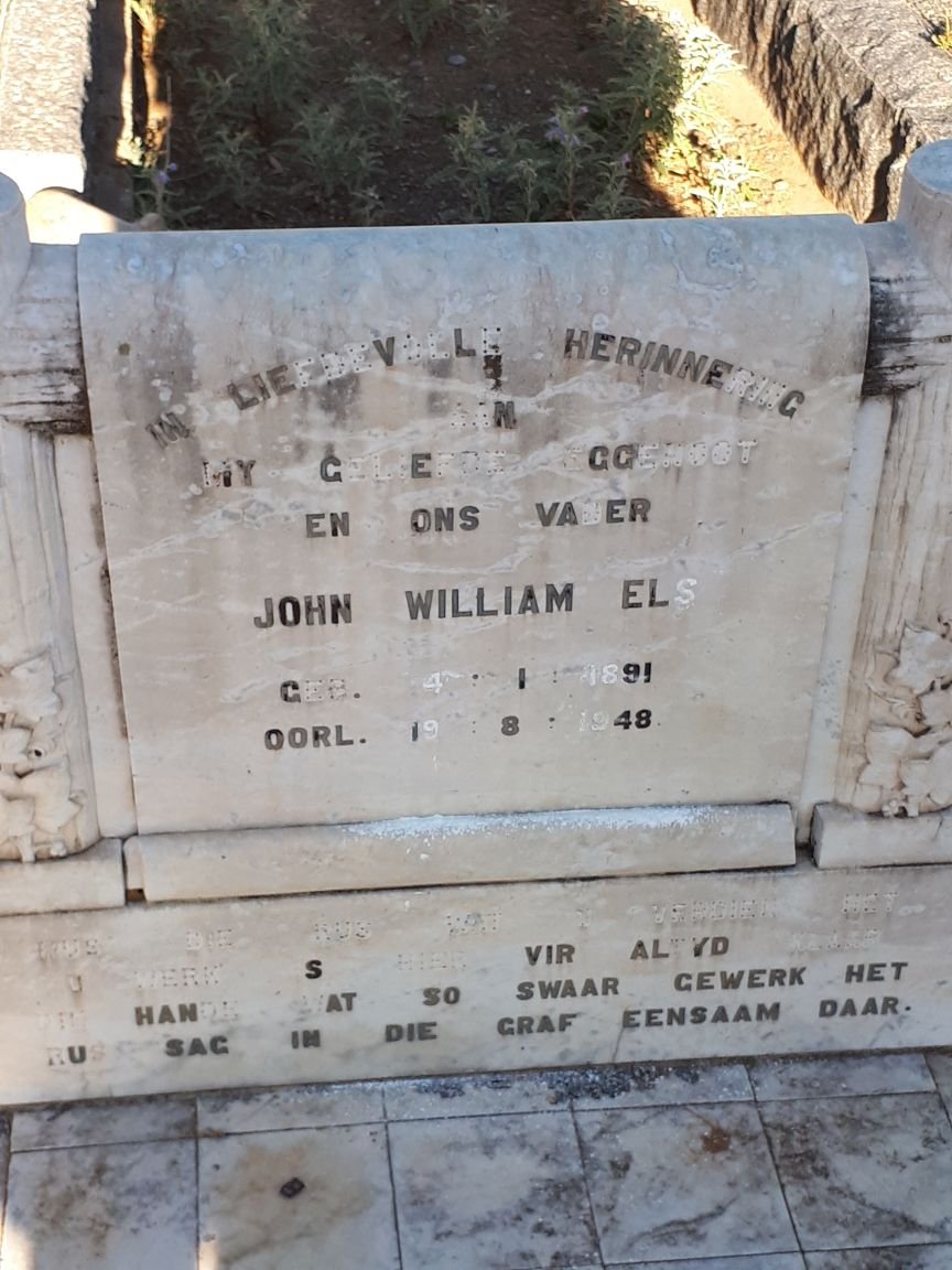 ELS John William 1891-1948