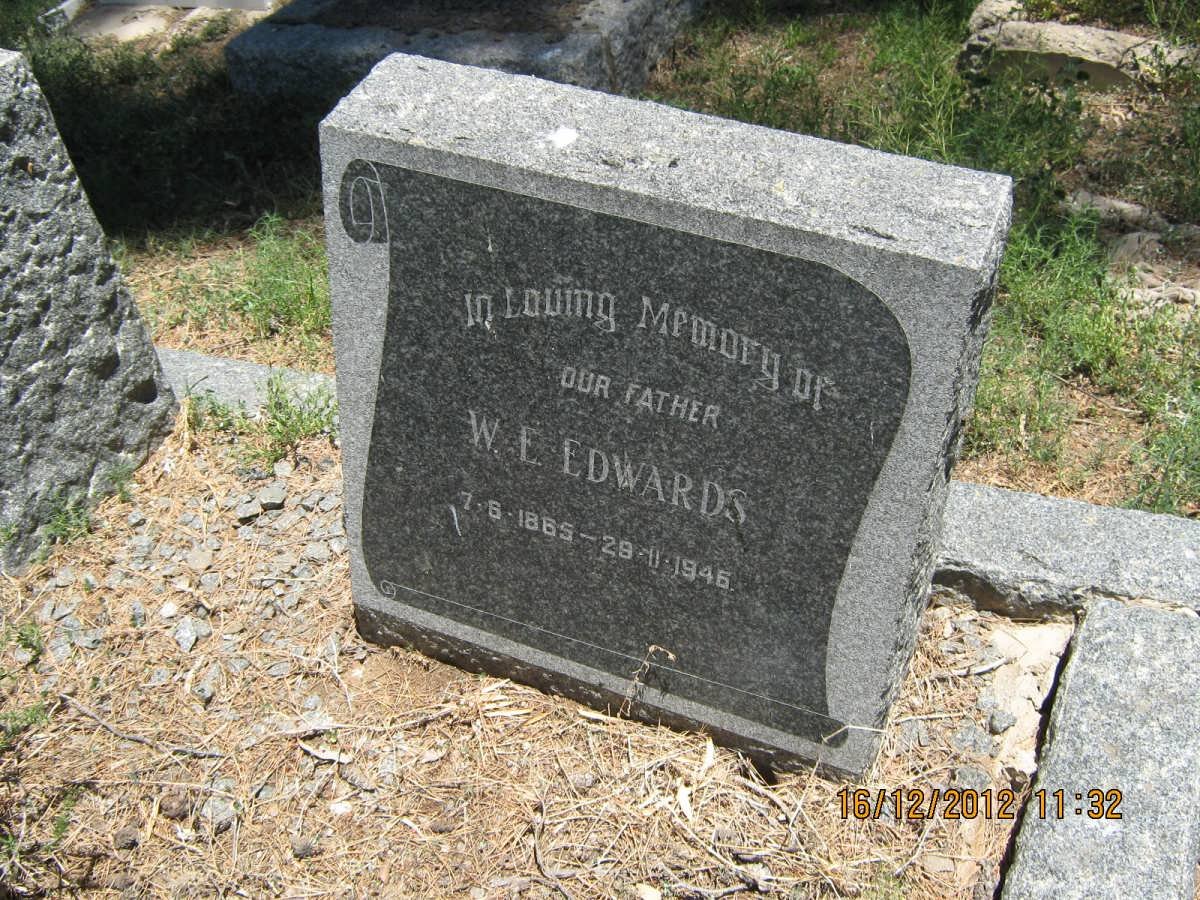 EDWARDS W.E. 1865-1946