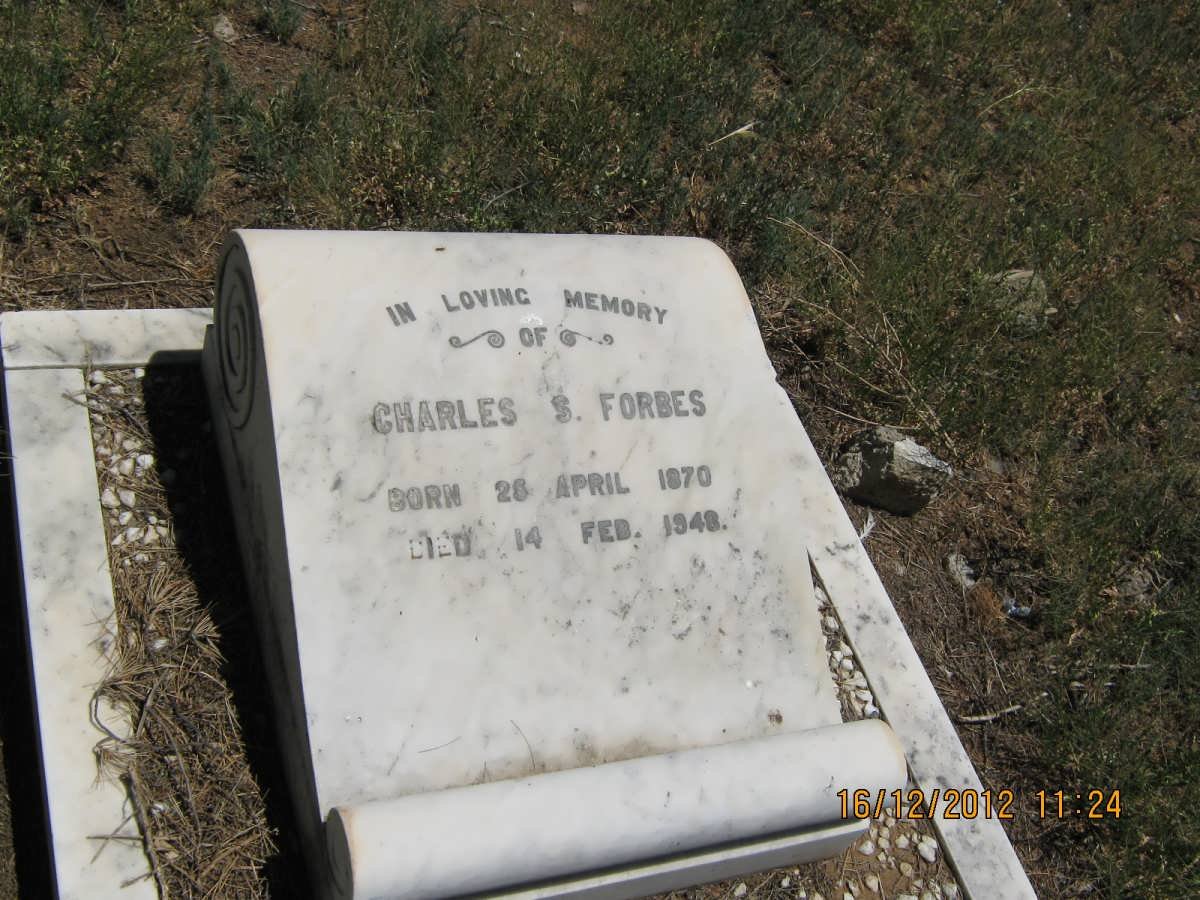 FORBES Charles S. 1870-1948