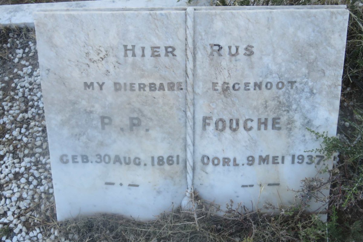 FOUCHE P.P. 1861-1937