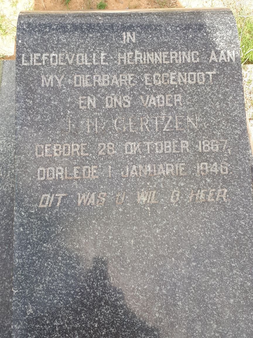 GERTZEN J. H. 1867-1946