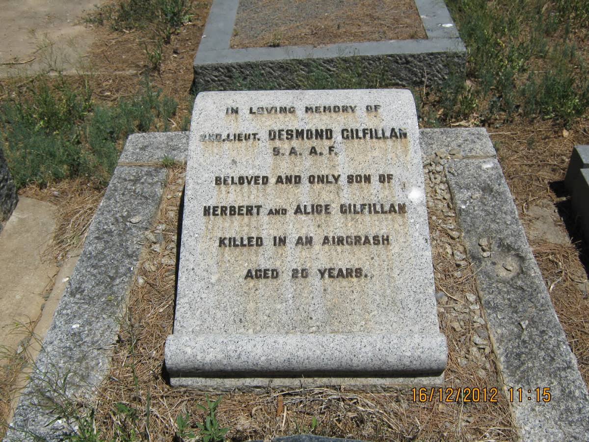 GILFILLAN Desmond