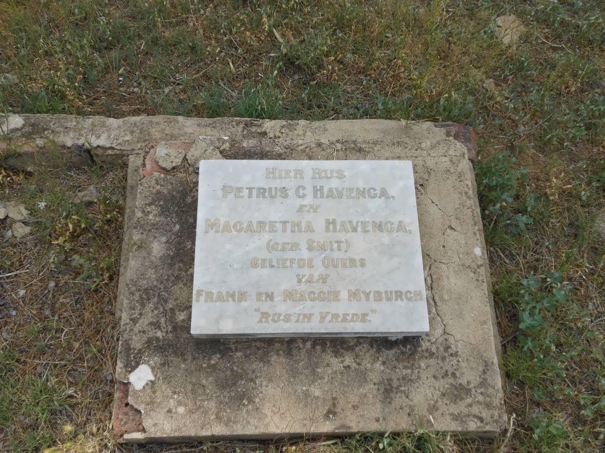 HAVENGA Petrus C. &amp; Magaretha SMIT