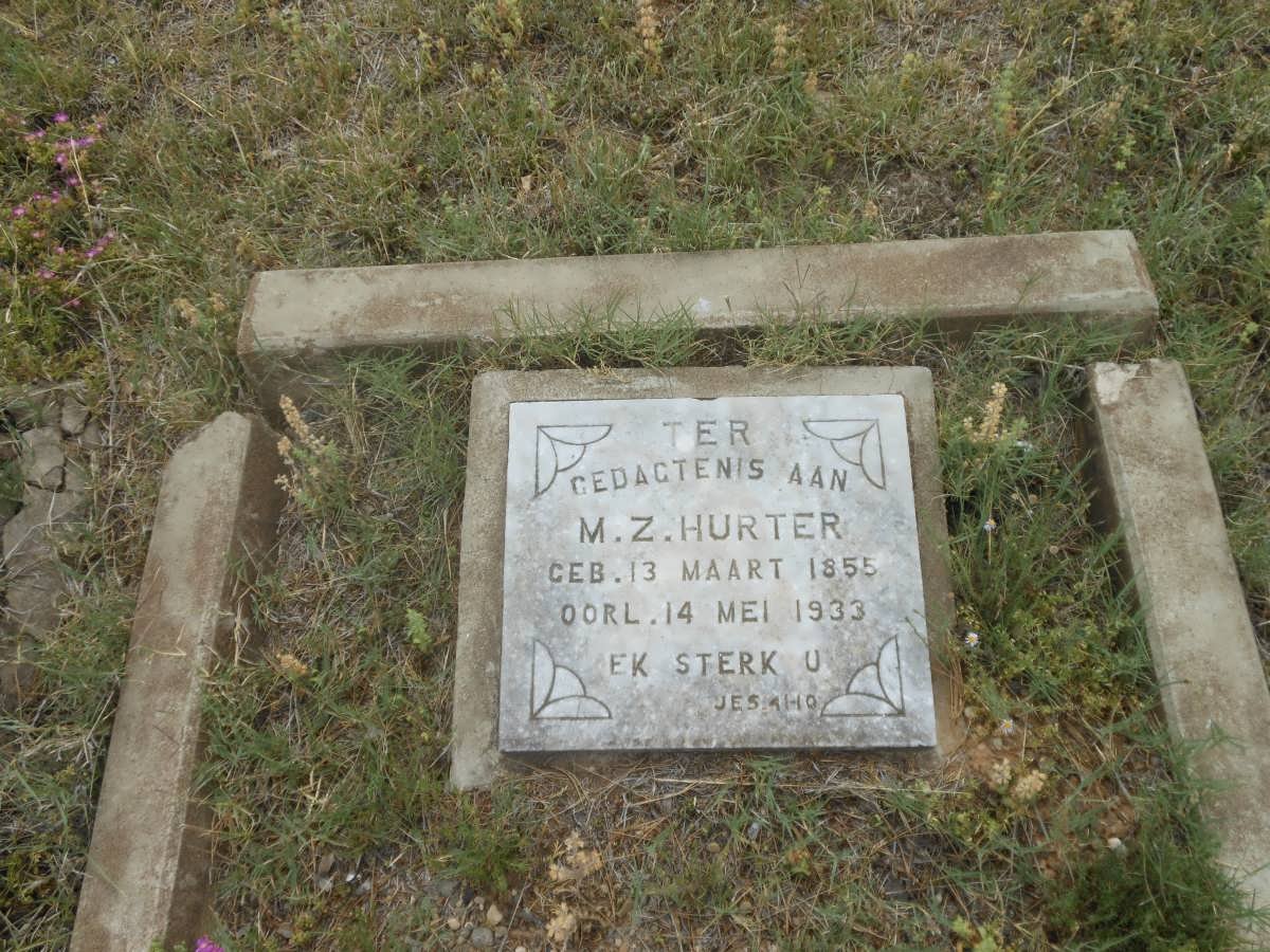 HURTER M.Z. 1855-1933
