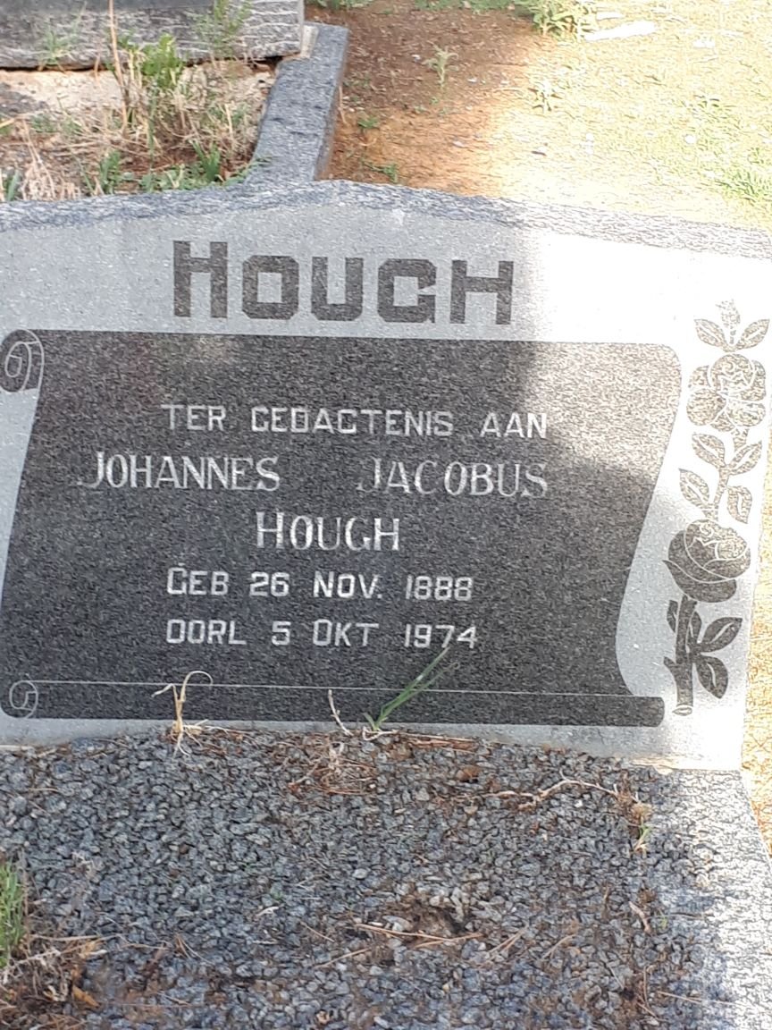 HOUGH Johannes Jacobus 1888-1974