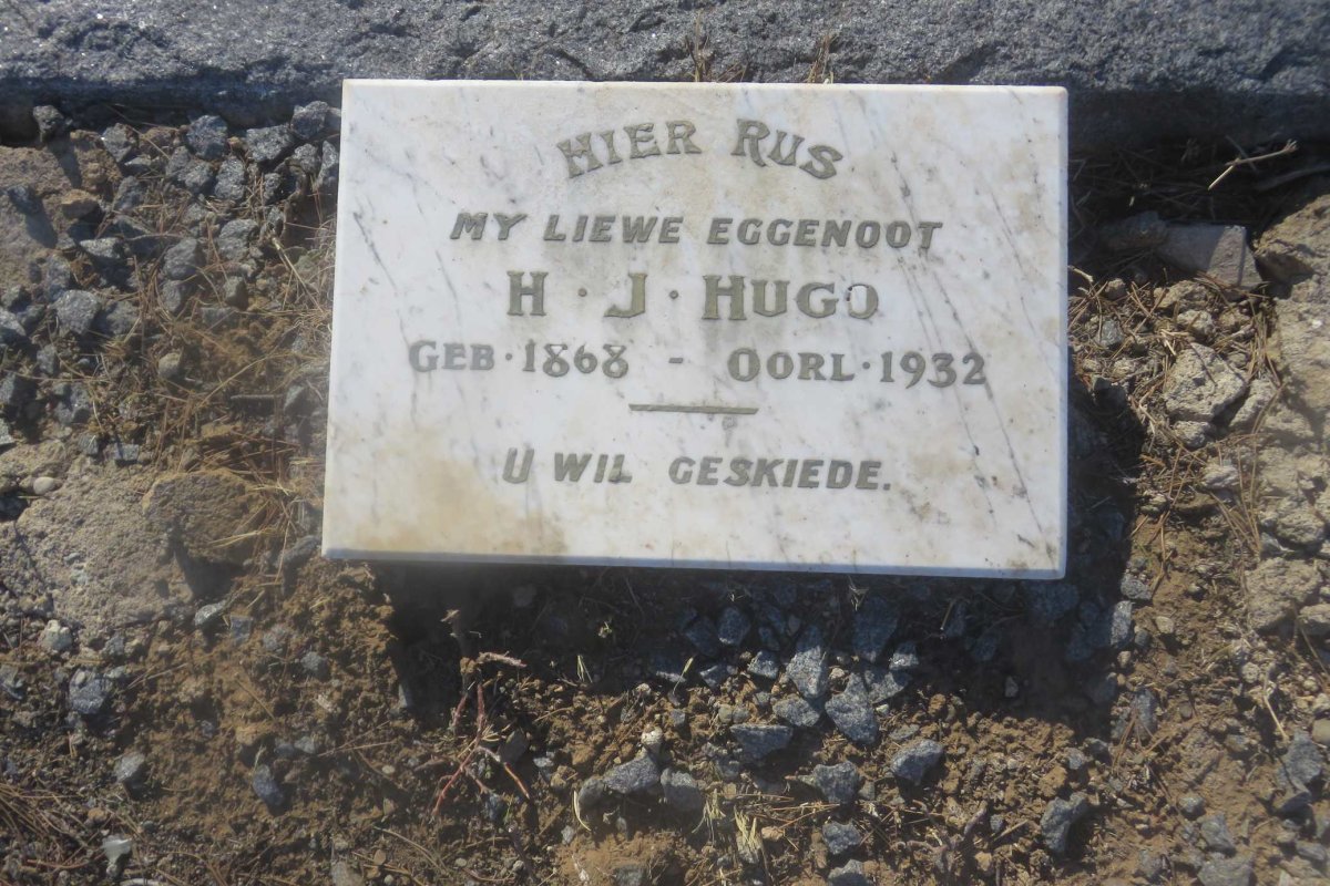 HUGO H.J. 1868-1932