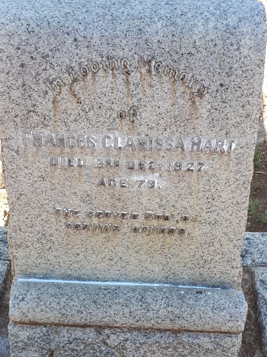 HART Frances Clarissa -1927
