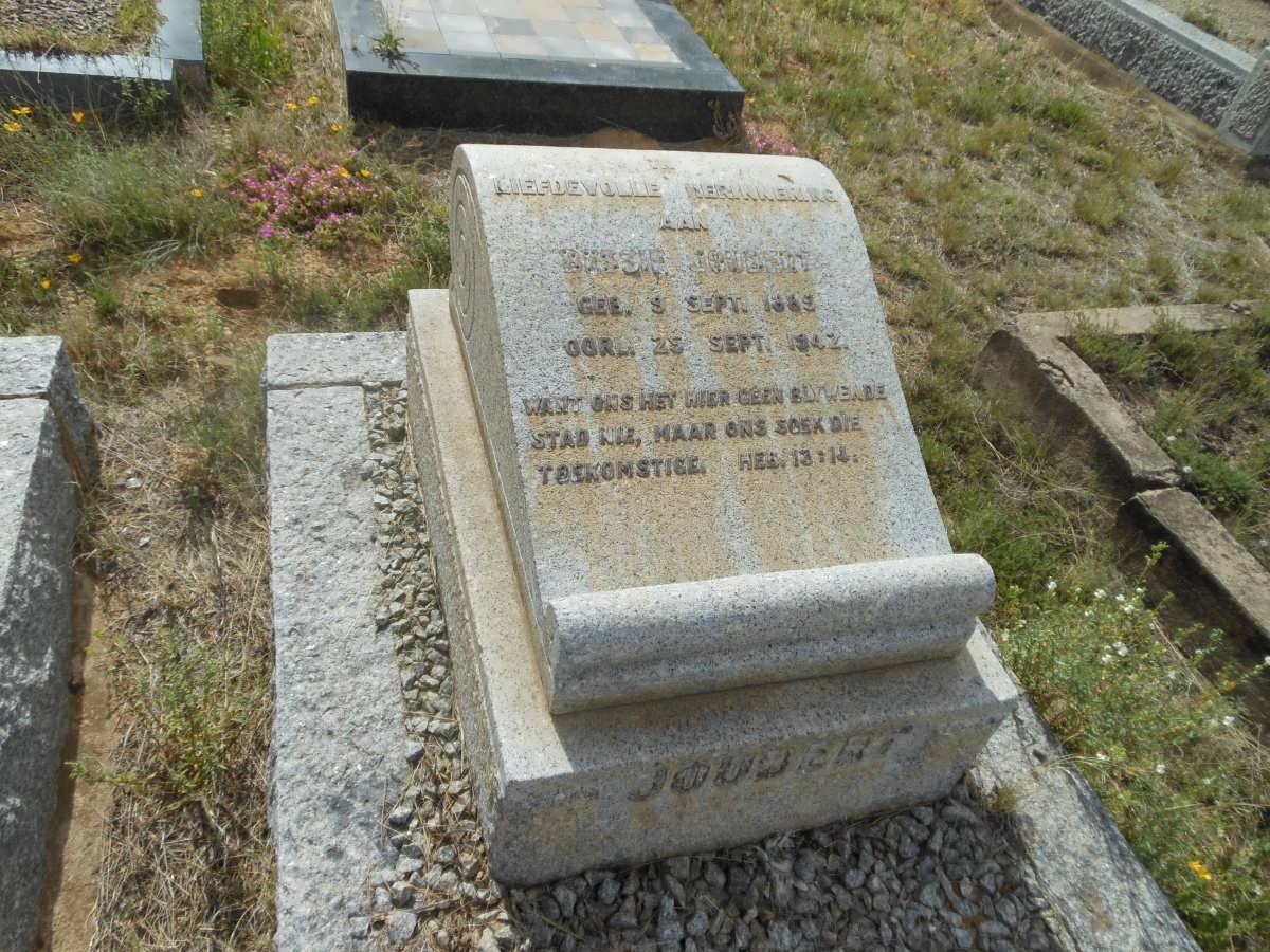 JOUBERT ? 1889-1942