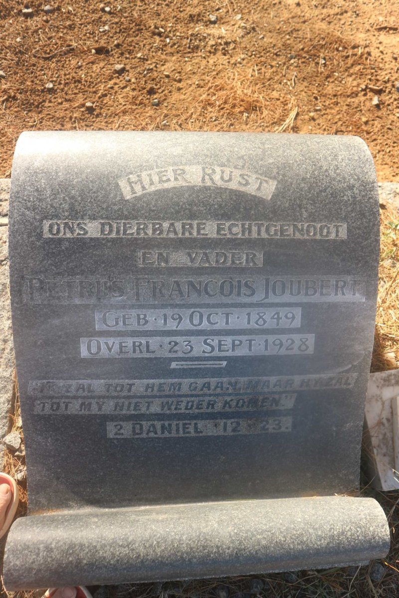 JOUBERT Petrus Francois 1849-1928