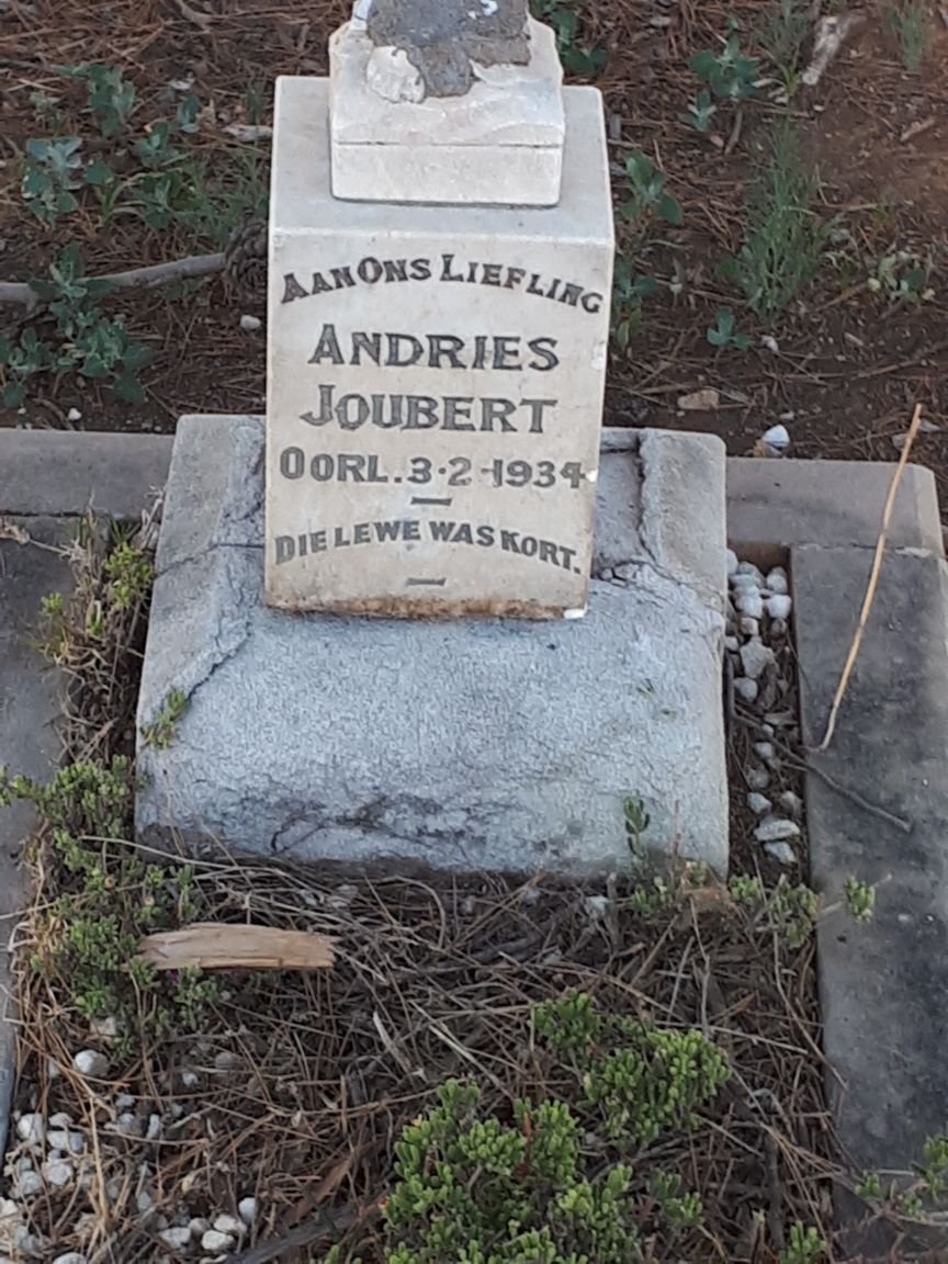 JOUBERT Andries -1934