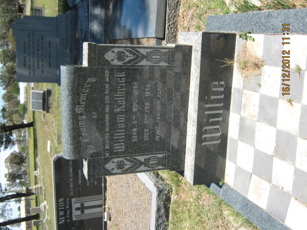 KELBRICK William 1886-1945