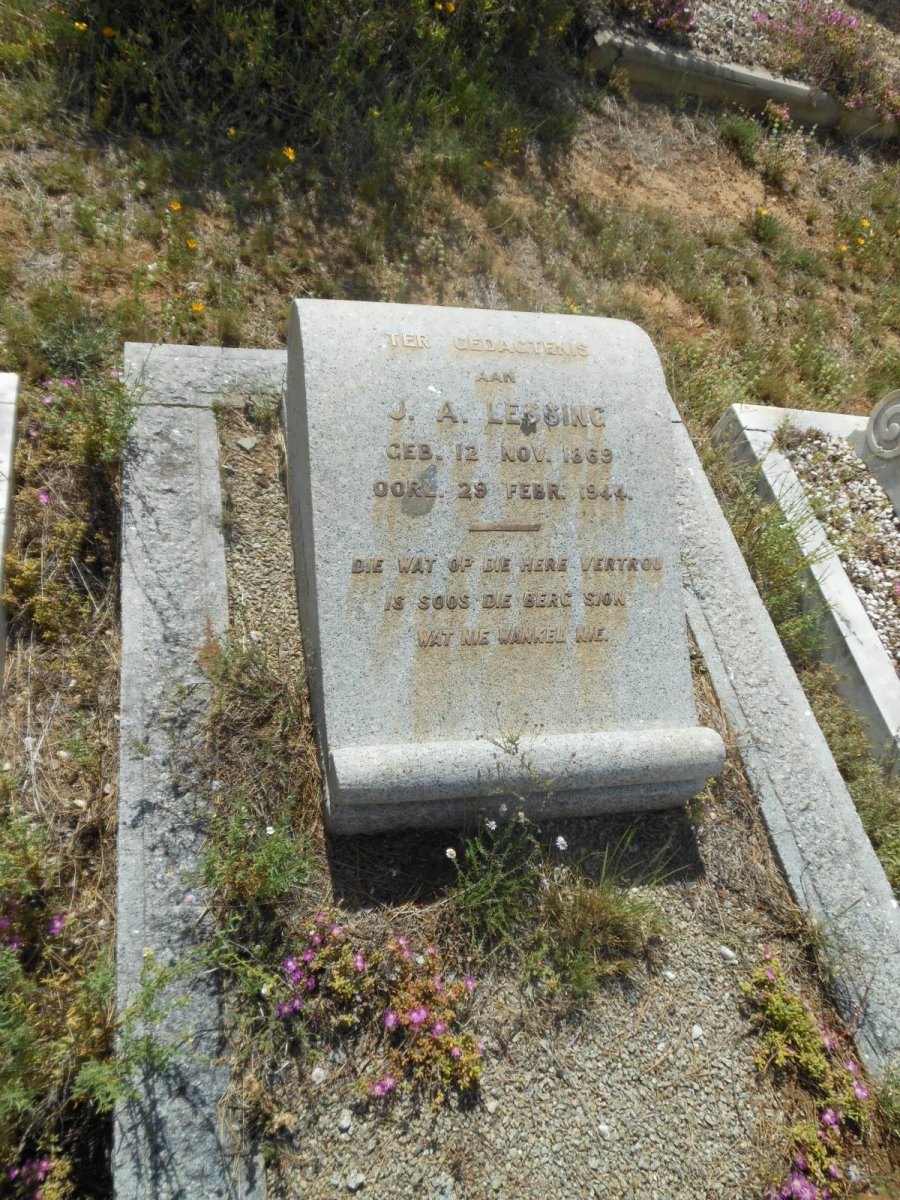 LESSING J.A. 1869-1944