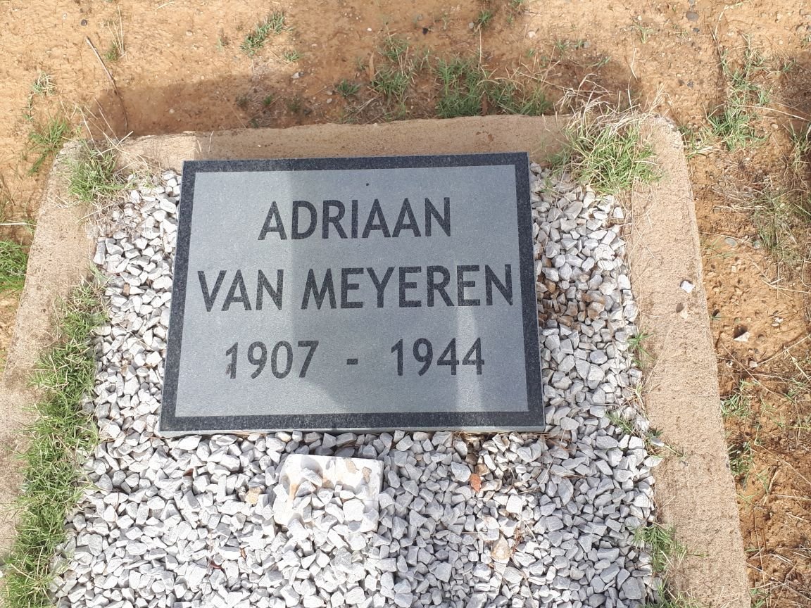 MEYEREN Adriaan, van 1907-1944