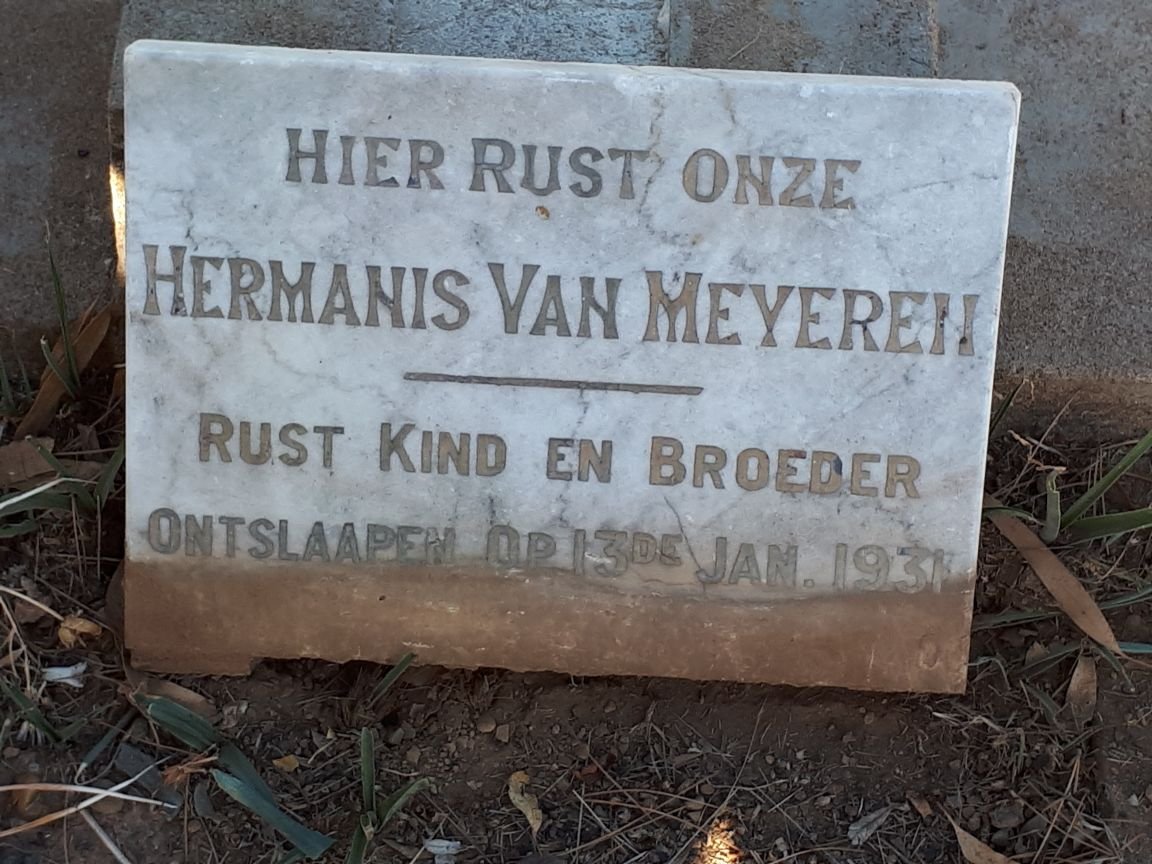 MEYEREN Hermanis, van -1931