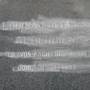 MEYER Stephanus Johannes 1936- &amp; Louisa Frederika Alberdiena VON ESCH 1942-1997