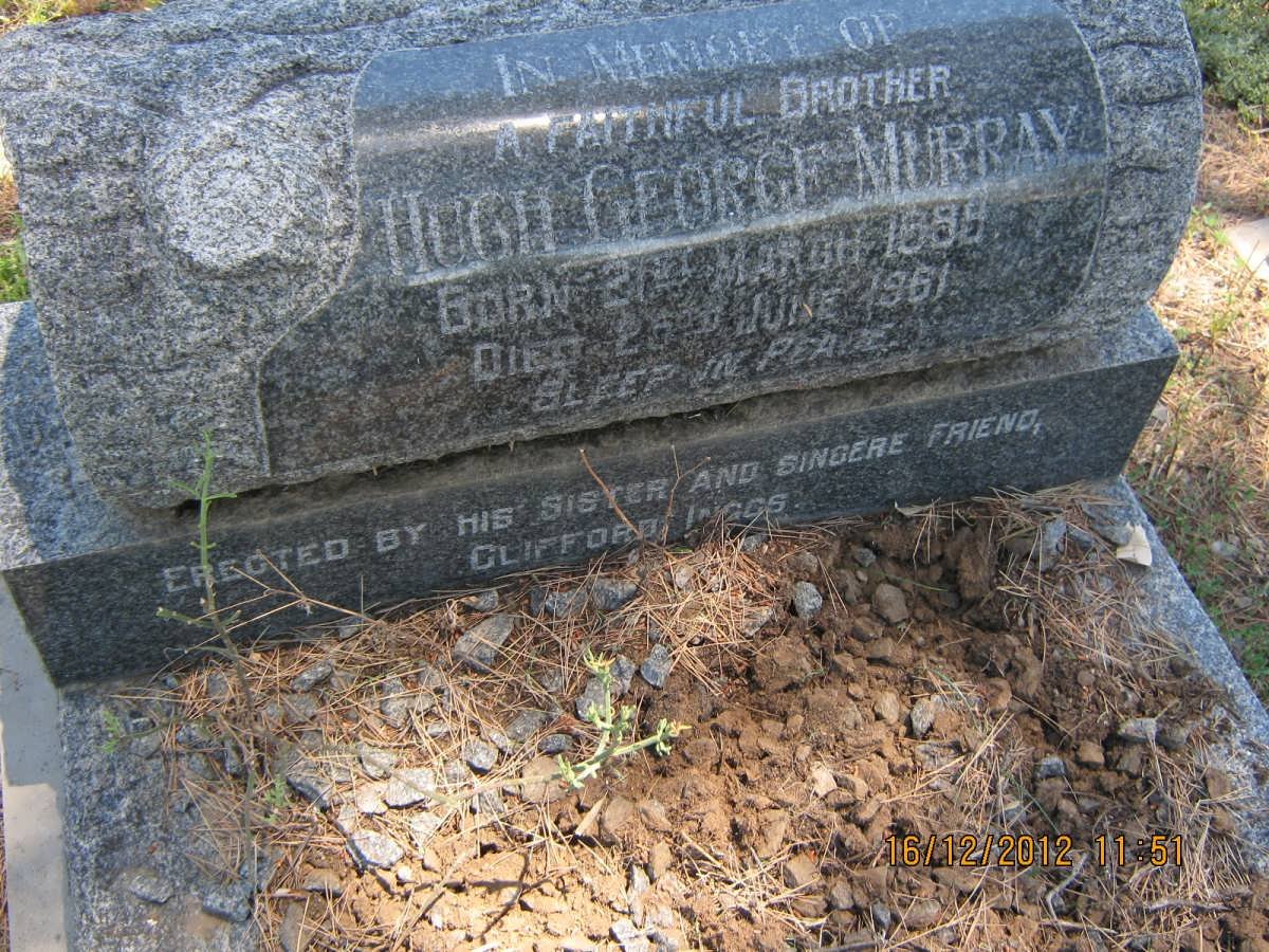 MURRAY Hugh George 1888-1961