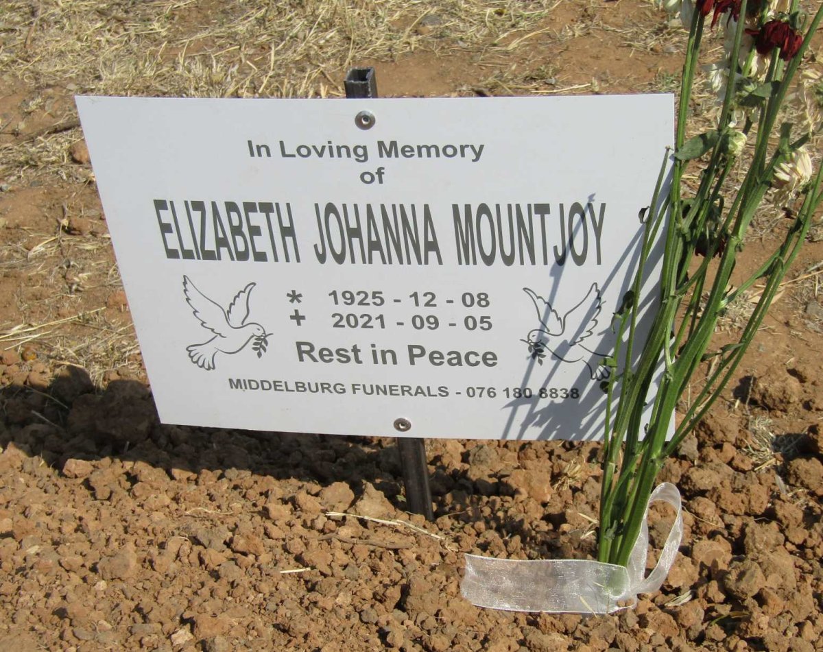 MOUNTJOY Elizabeth Johanna 1925-2021