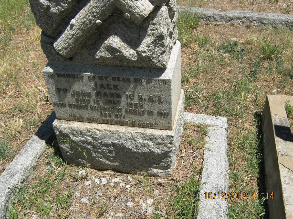 MANN John -1928