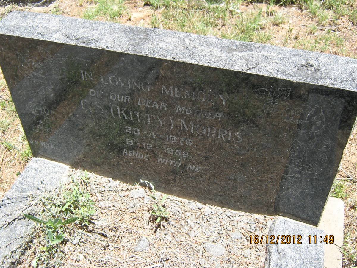 MORRIS C.S. 1876-1952
