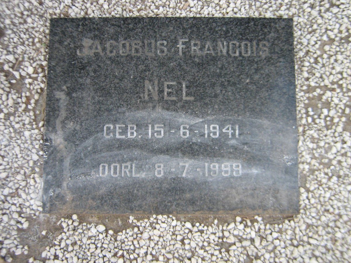 NEL Jacobus Francois 1941-1999