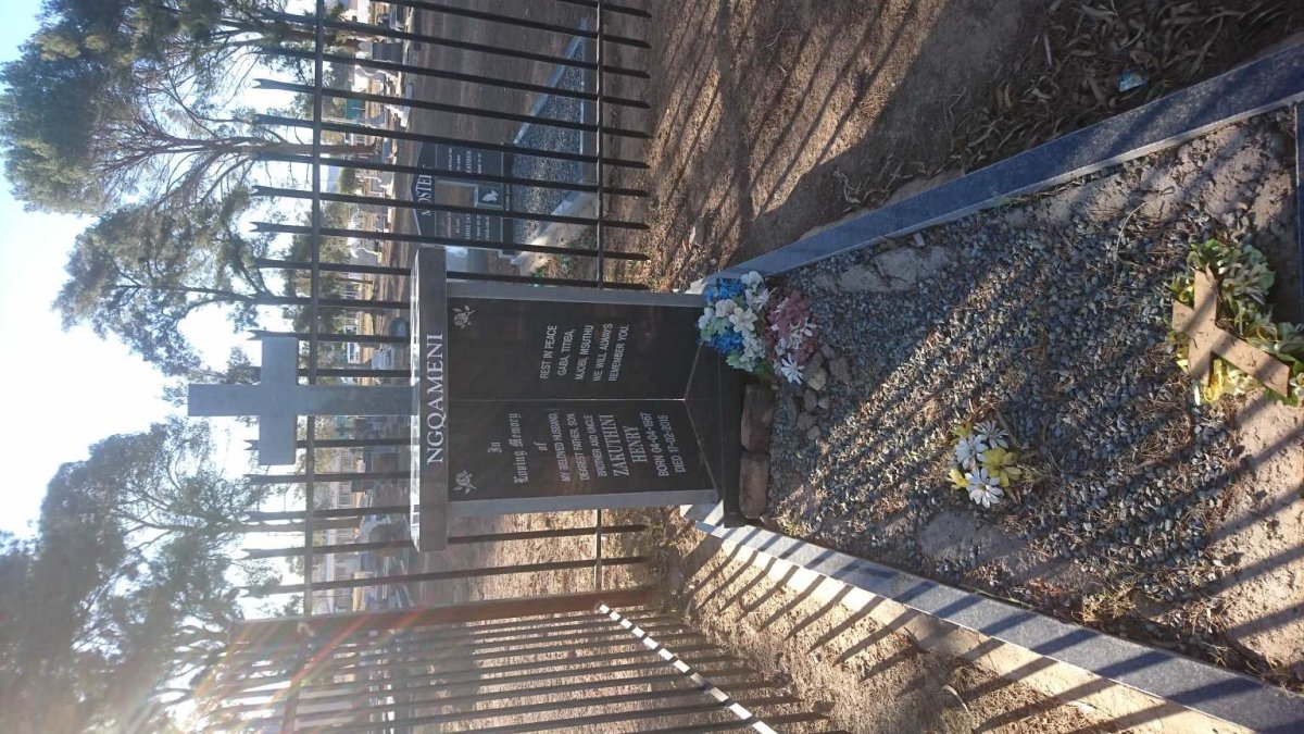 NGQAMENI Zakuthini Henry 1967-2015