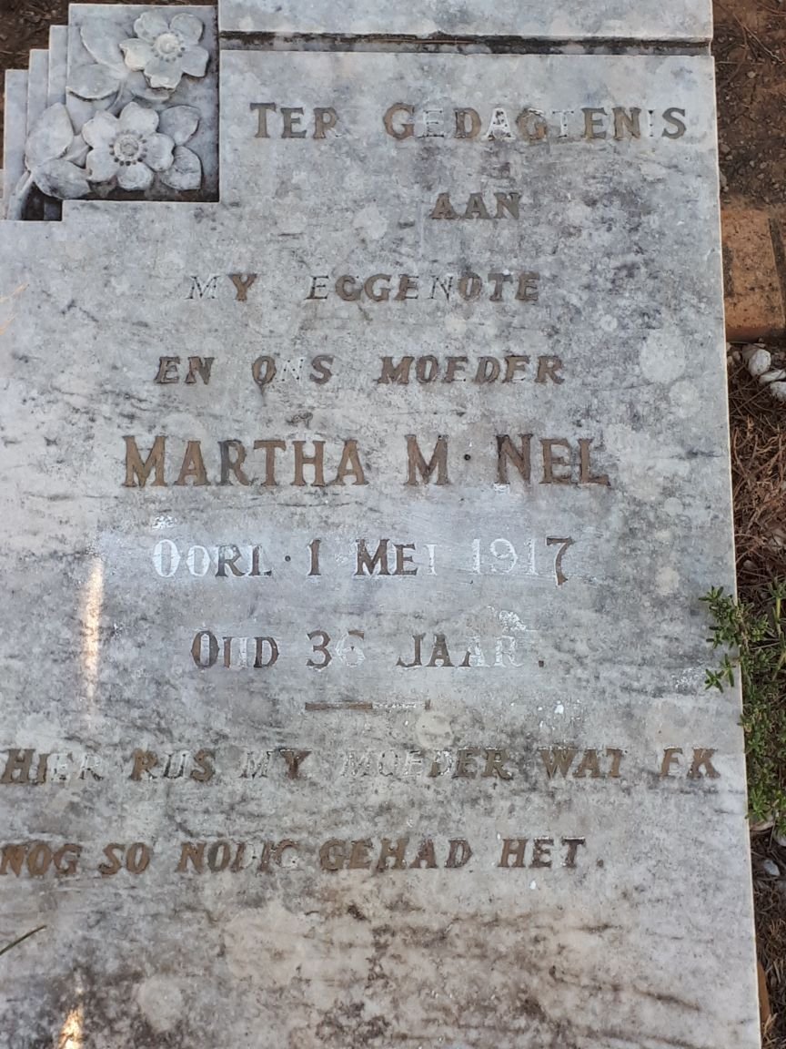 NEL Martha M. -1917