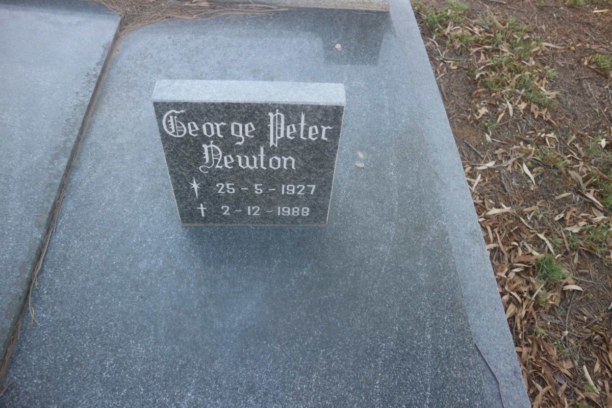 NEWTON George Peter 1927-1988