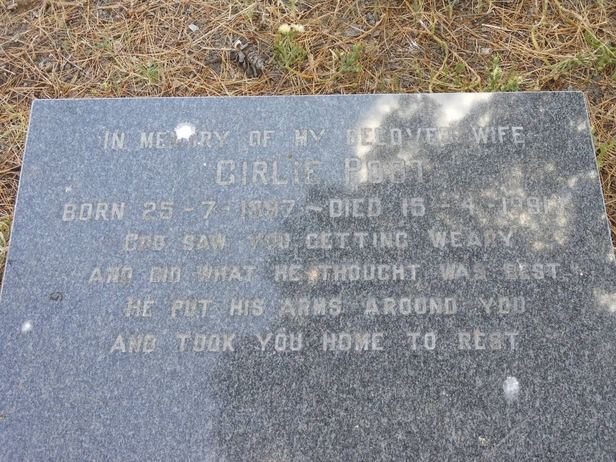 POST Girlie 1897-1991