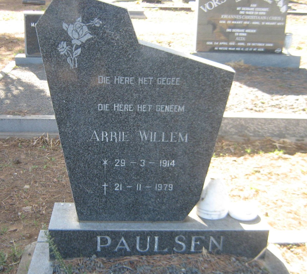 PAULSEN Arrie Willem 1914-1979