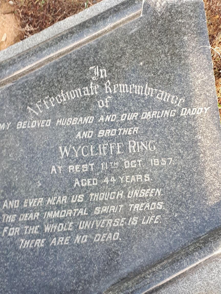RING Wycliffe -1957