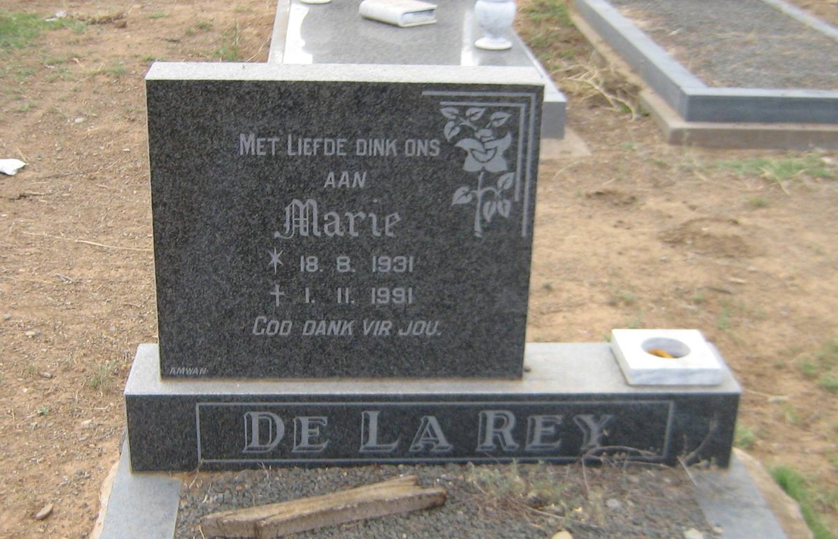 REY Marie, de la 1931-1991