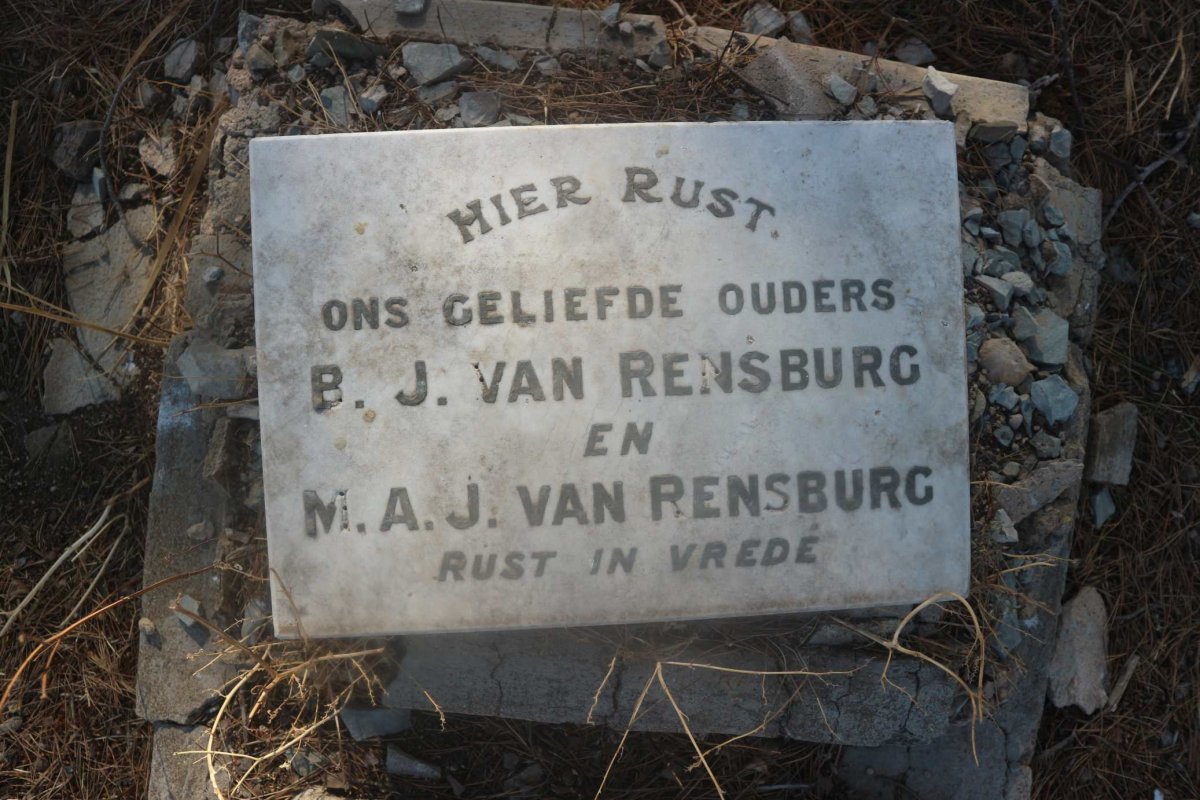 RENSBURG B.J., van &amp; M.A.J.