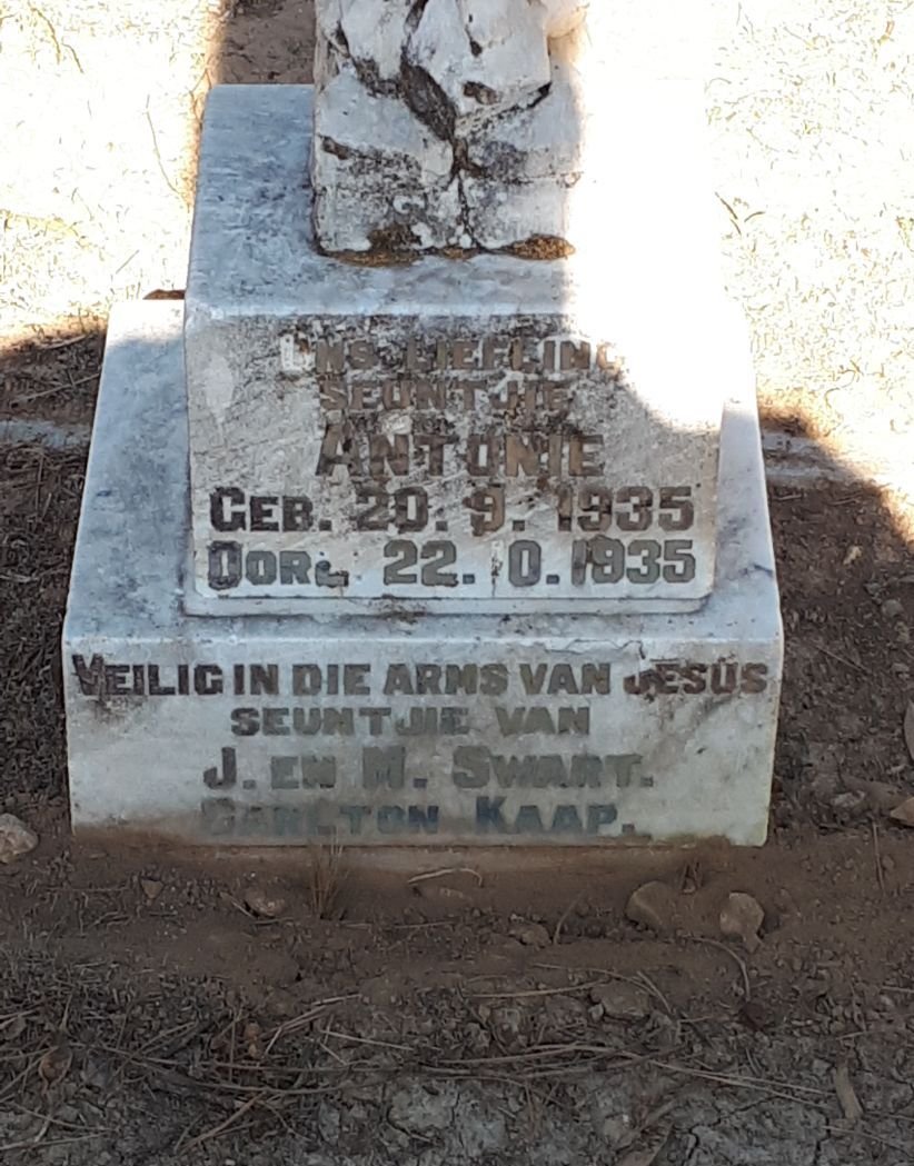 SWART Antonie 1935-1935