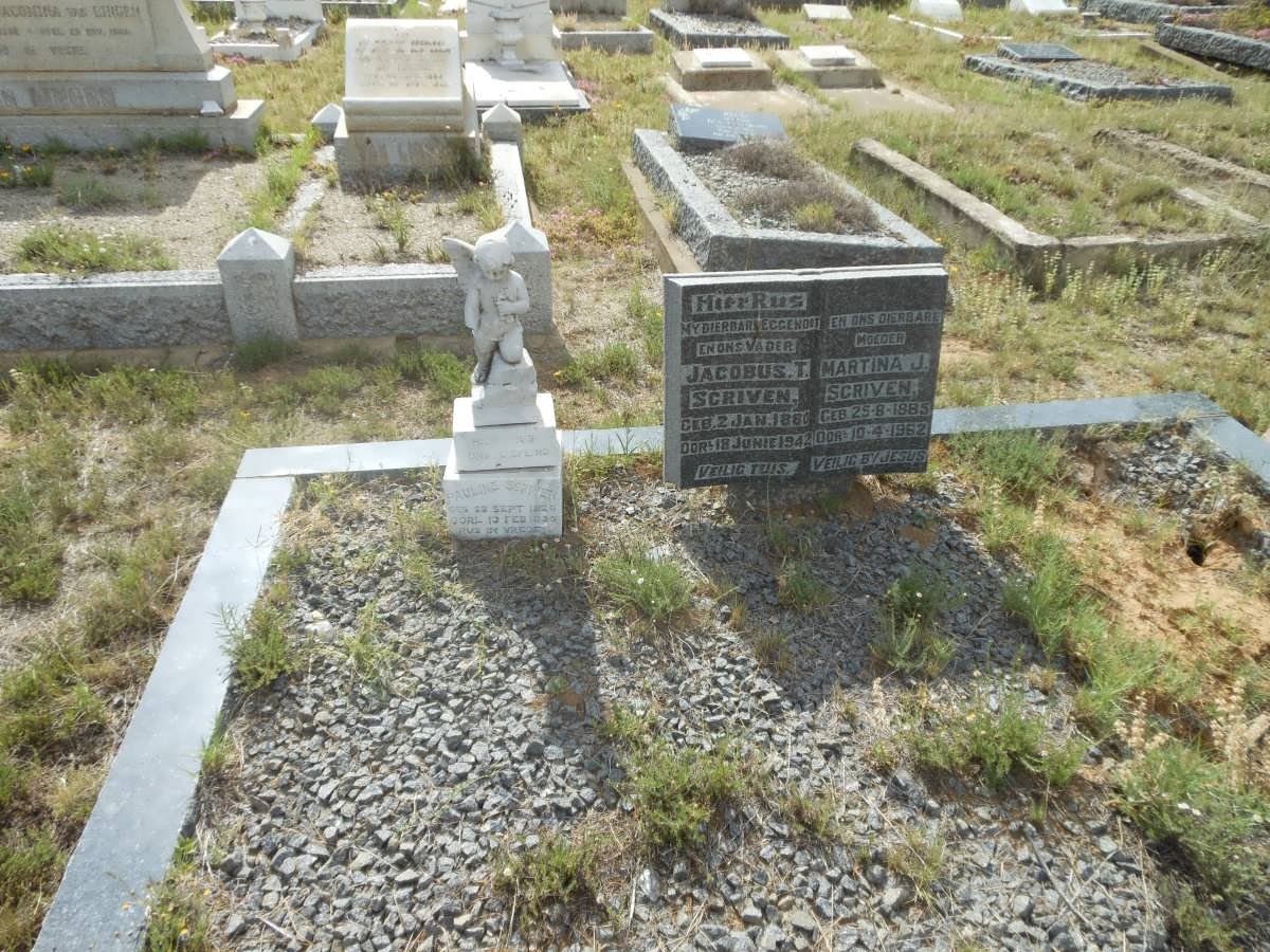SCRIVEN Jacobus T. 1880-1942 &amp; Martina J. 1885-1962 :: SCRIVEN Pauline 1926-1935