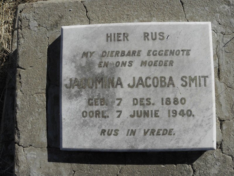 SMIT Jacomina Jacoba 1880-1940