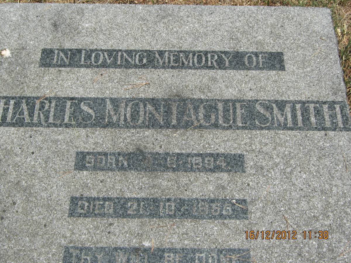 SMITH Charles Montague 1894-1955