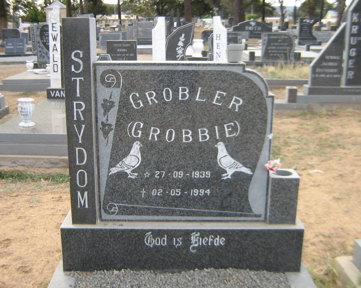 STRYDOM Grobler 1939-1994