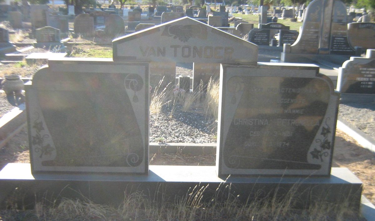 TONDER Christina Petronella, van 1951-1974