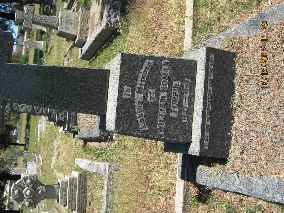 TURPIN William Homan 1887-1943