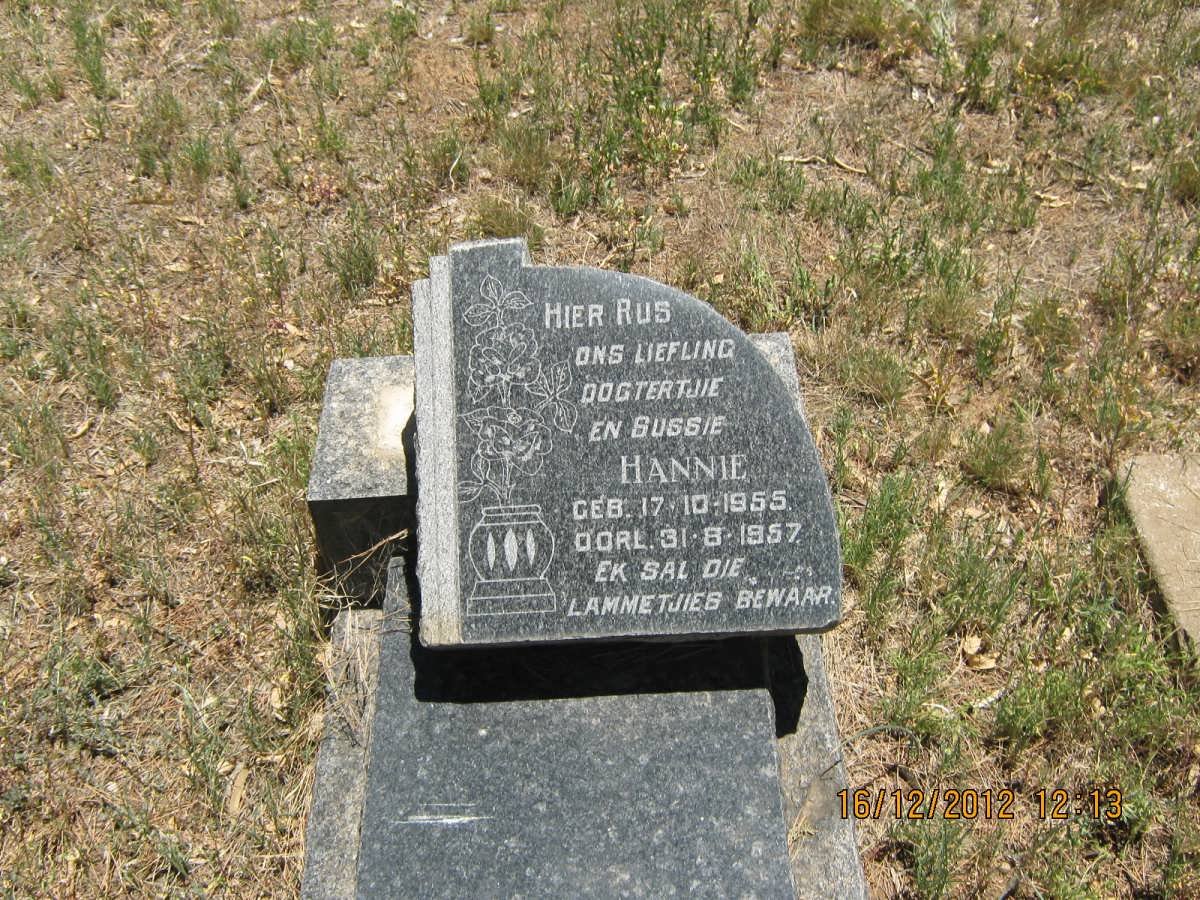 ? Hannie 1955-1957