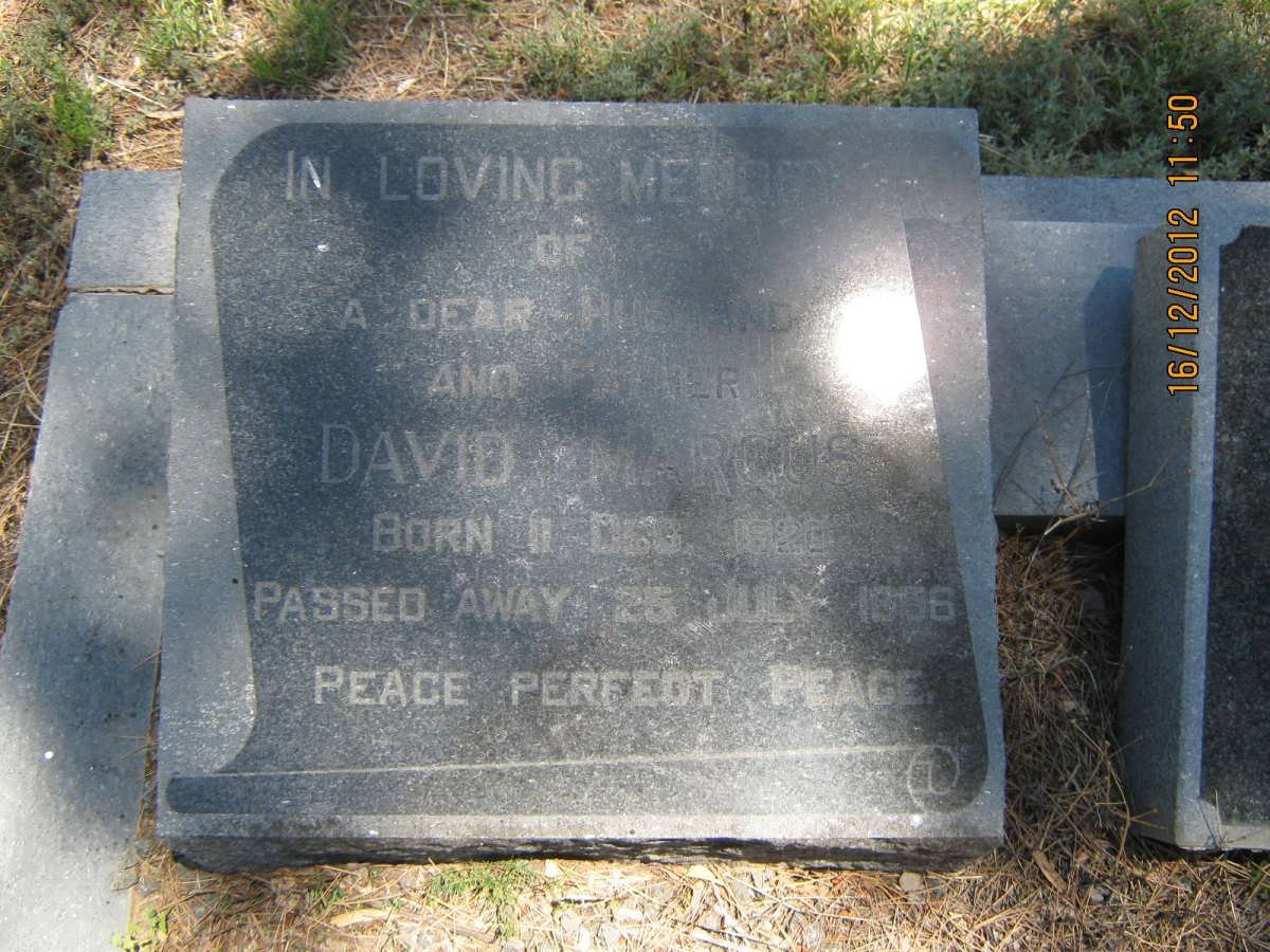 ? David Marcus 1920-19?6