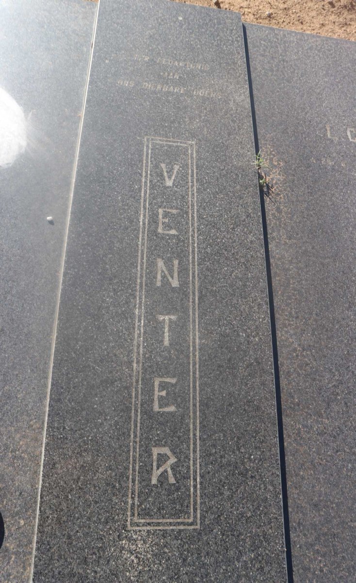 VENTER M.J. 1898-1957 &amp; L.C. 1902-1983