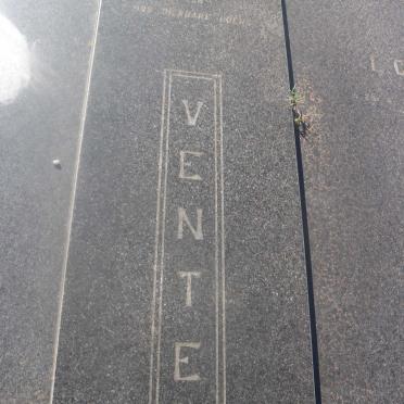 VENTER M.J. 1898-1957 &amp; L.C. 1902-1983