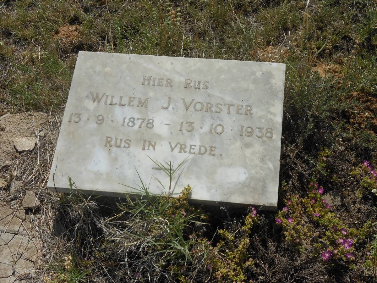 VORSTER Willem J. 1878-1938